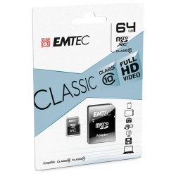 Carte SD micro sdxc 64 go EMTEC - Neuf