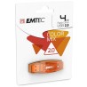 Clé USB Emtec C410 128GB Orange - Neuve garantie 2 ans