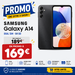 Smartphone GALAXY-A14 Dual sim - 64 go Reconditioné Garantie 1 an