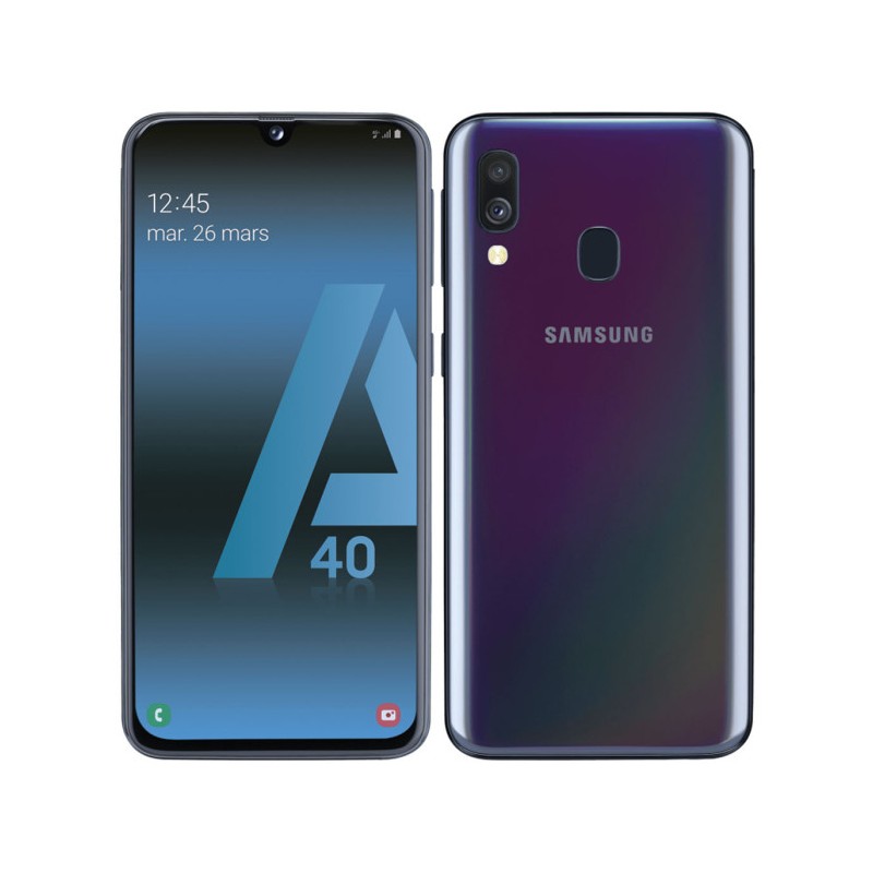 Téléphone Samsung A40 - 64 Go Reconditionné Garantie 6 mois