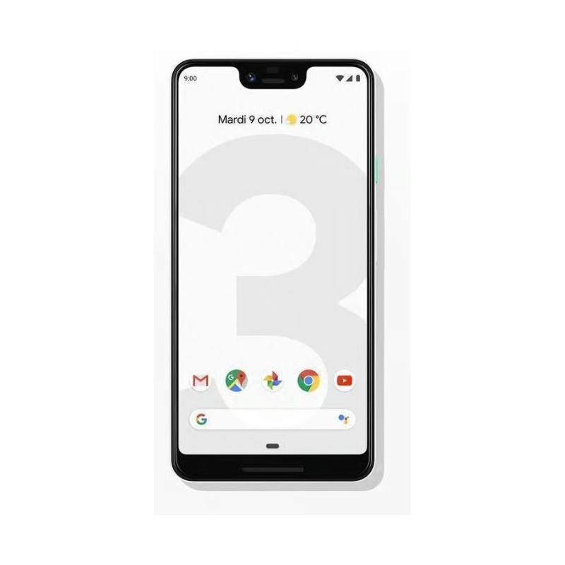 GOOGLE Pixel 3XL - Blanc - 64 go - 4 go - Reconditionné Garantie 1 an
